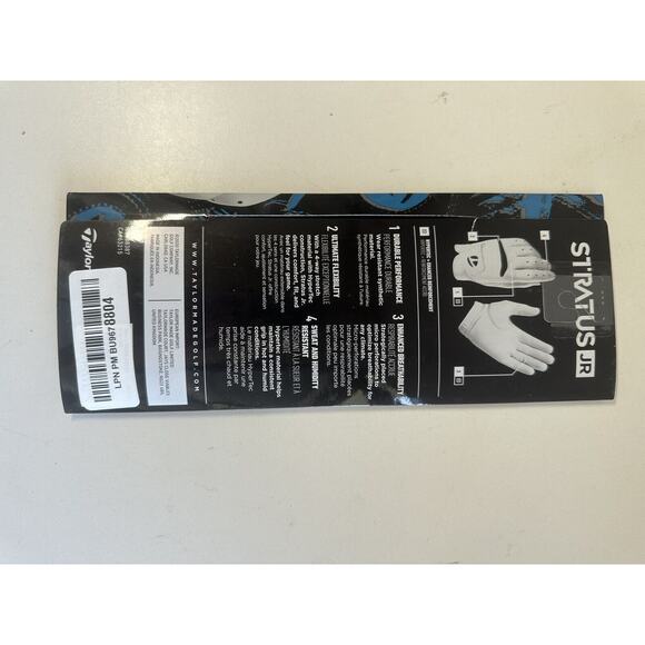 Taylormade Stratus Jr. Glove Right Hand Size Medium - Picture 3 of 3